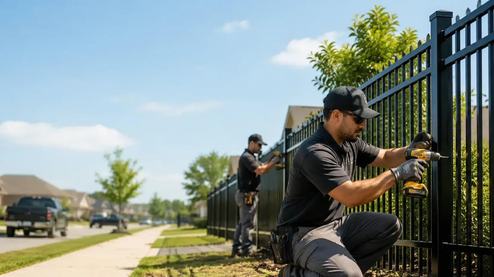 Metal Fence Installation in Fontana, WI